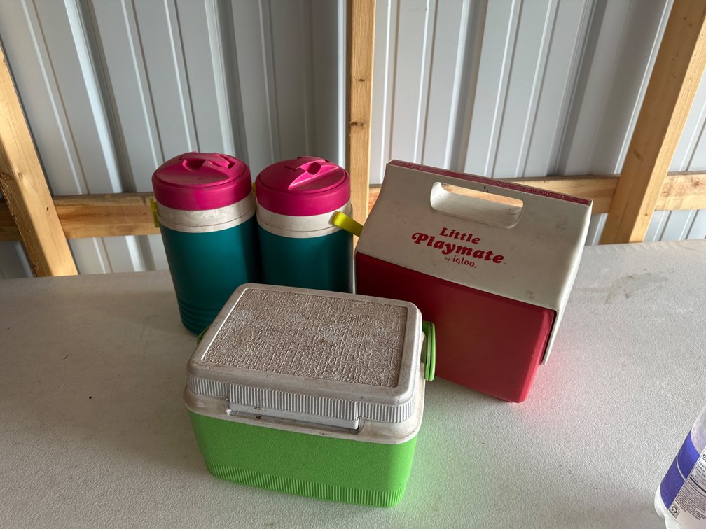 Water and Lunch Coolers