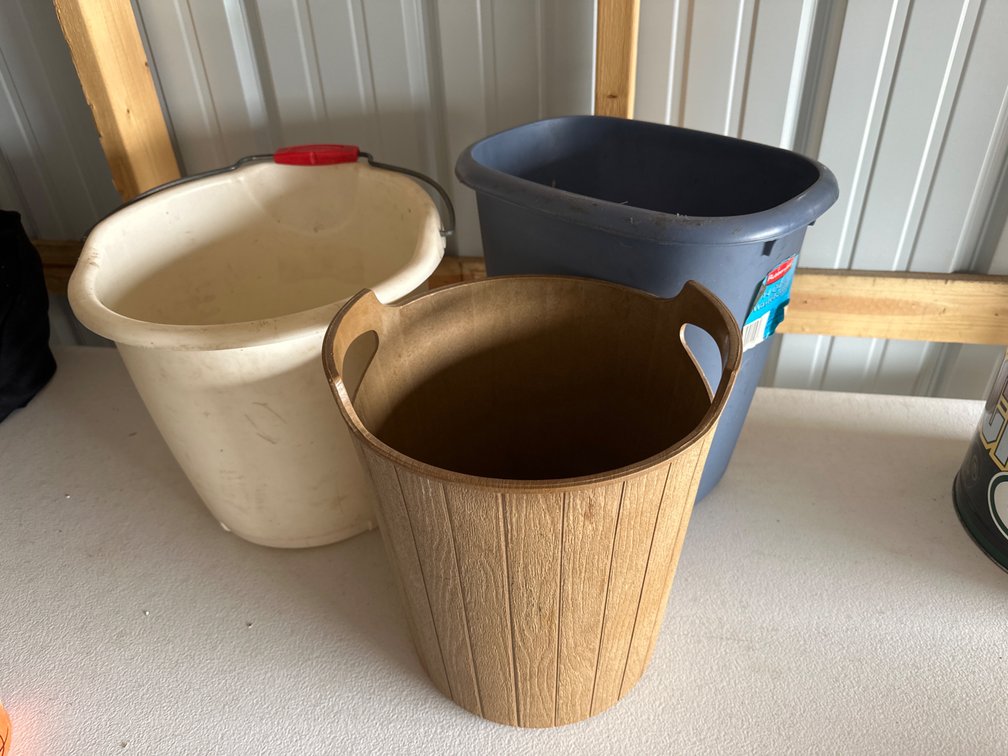 Pail and Garbage Bin