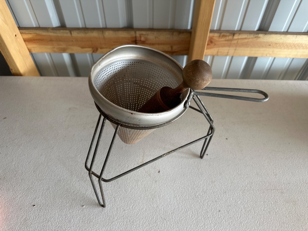 Vintage Cone-Pestle Set