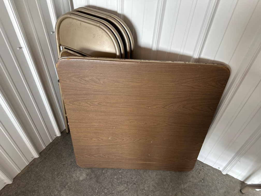 Card Table and Chairs