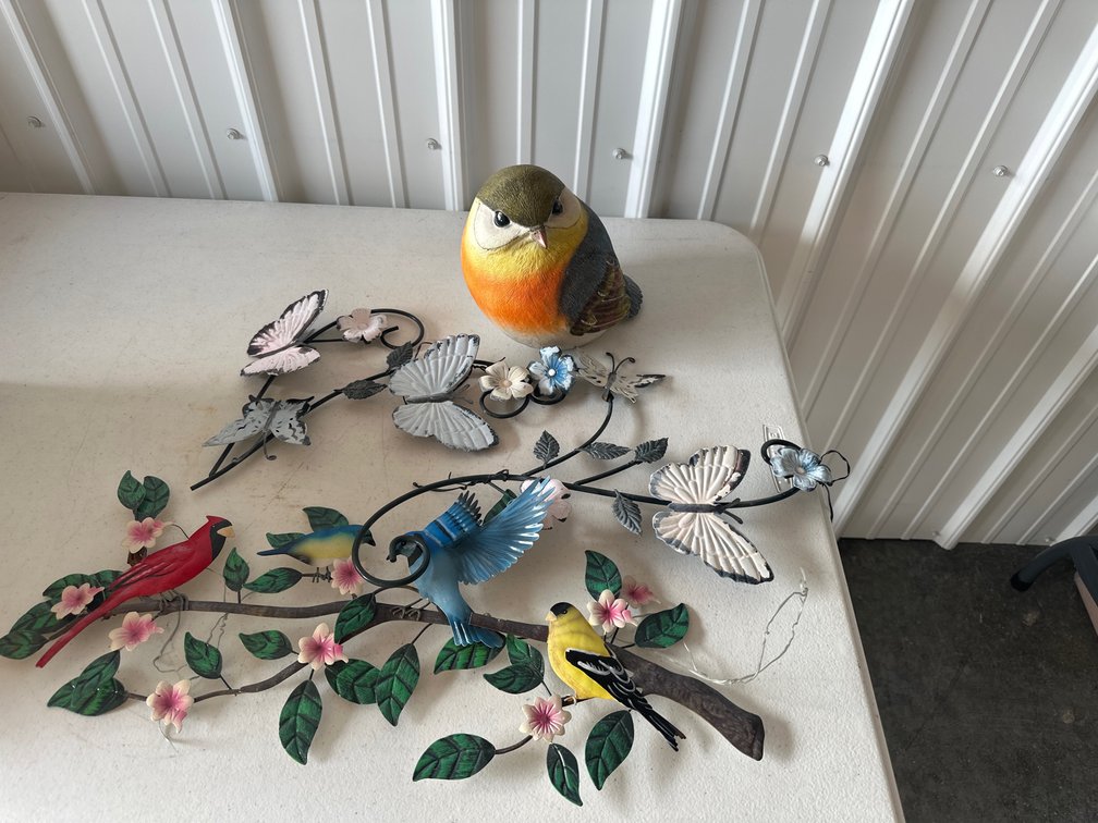 Home Decor- Birds And Butterfly