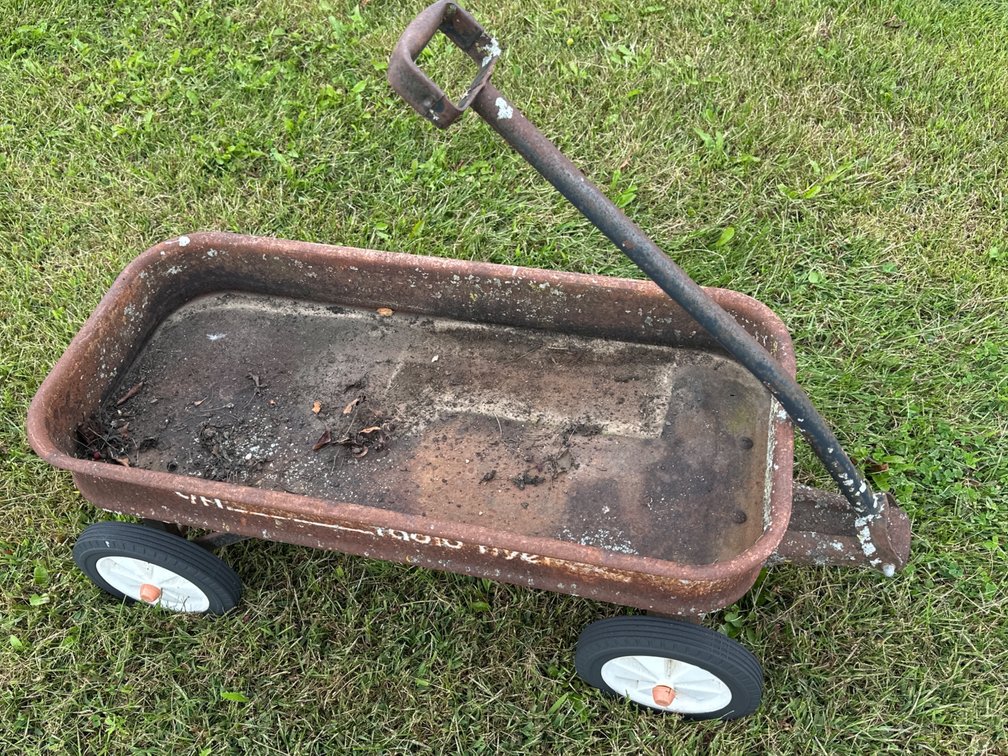 Old Radio Flyer Wagon