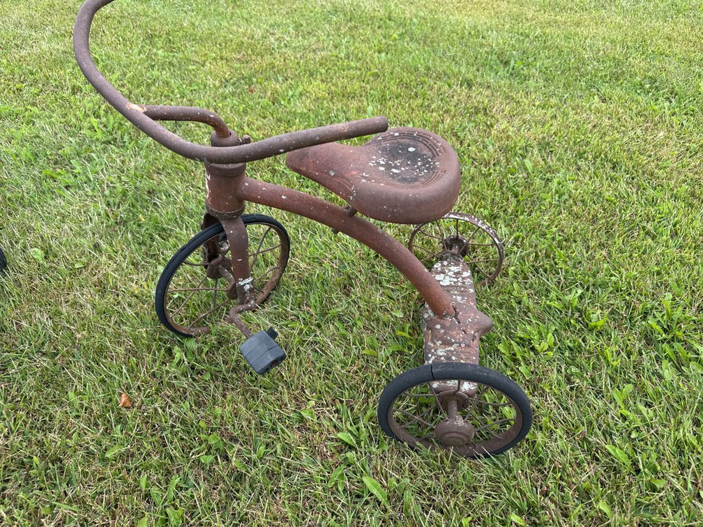 Old Tricycle-Used in Lawn Decor