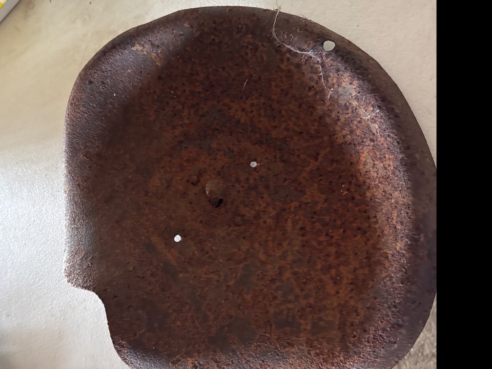Rusty Tractor Seat