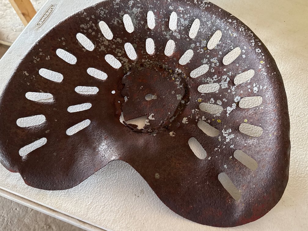 Old Tractor Seat