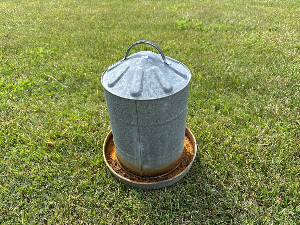 Old Chicken Feeder