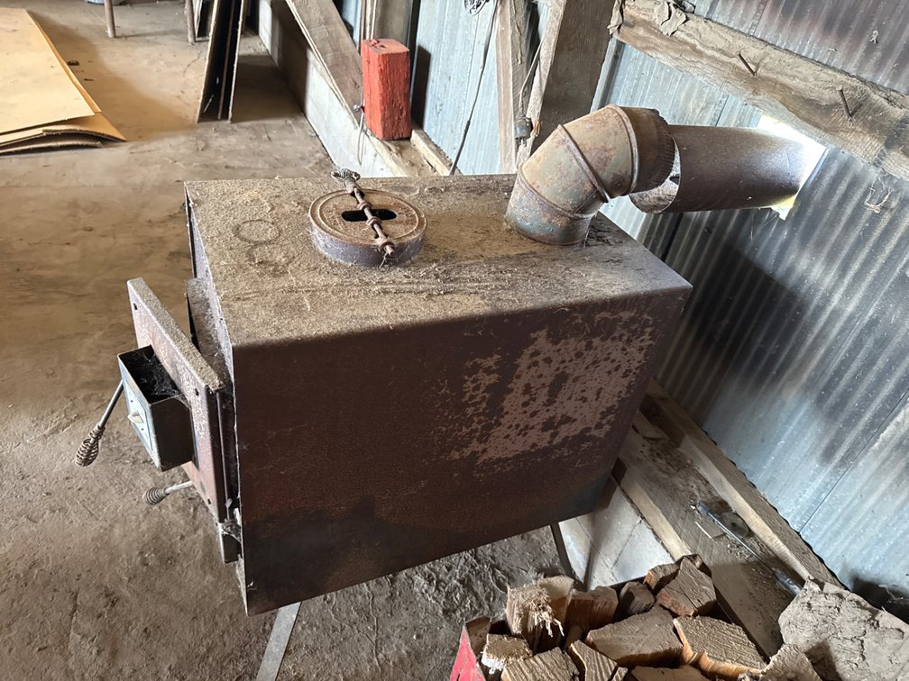 Old Wood Burner
