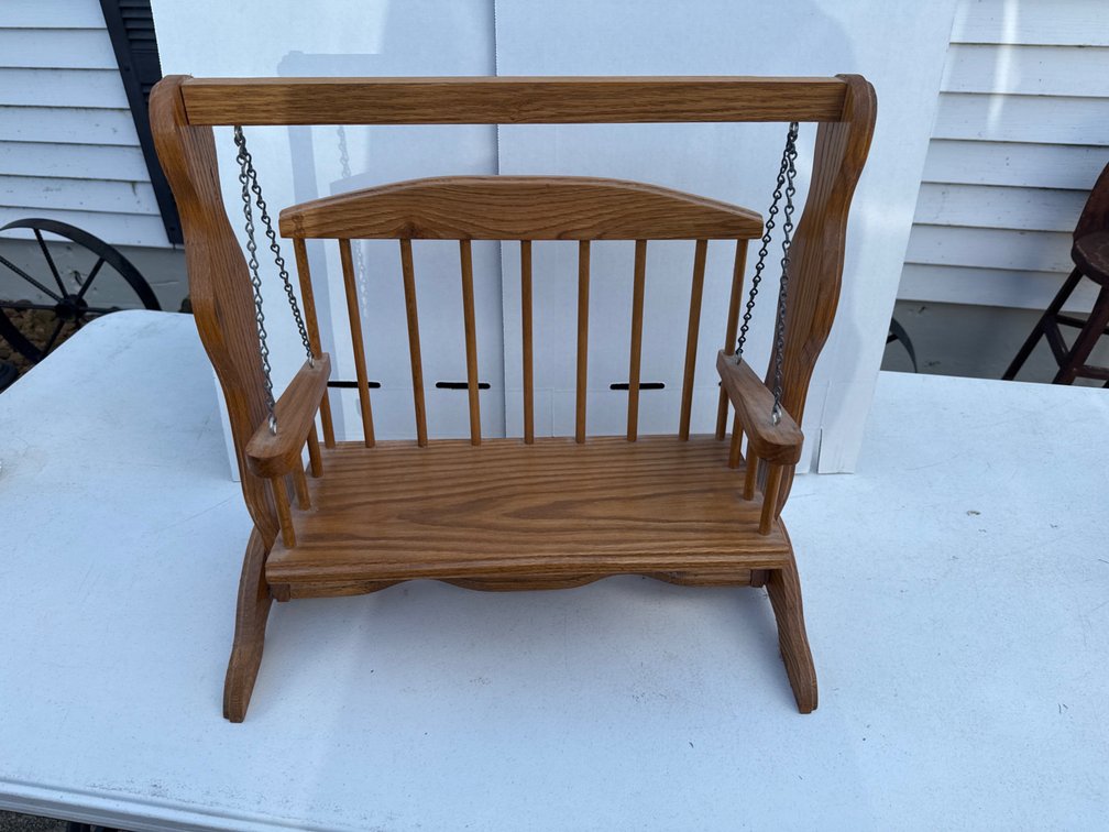 Hanging Decorative Swing-20.5” X 20”