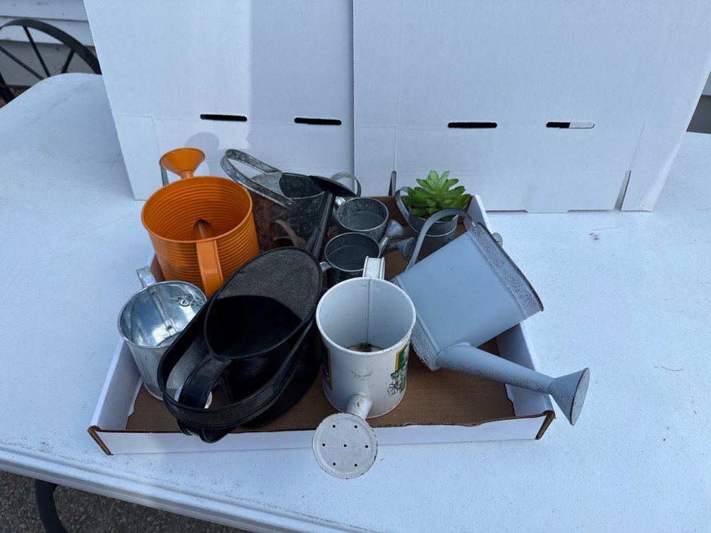 Variety of Watering Cans-Decor