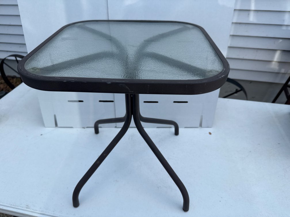 Small Patio Table-17.5” High