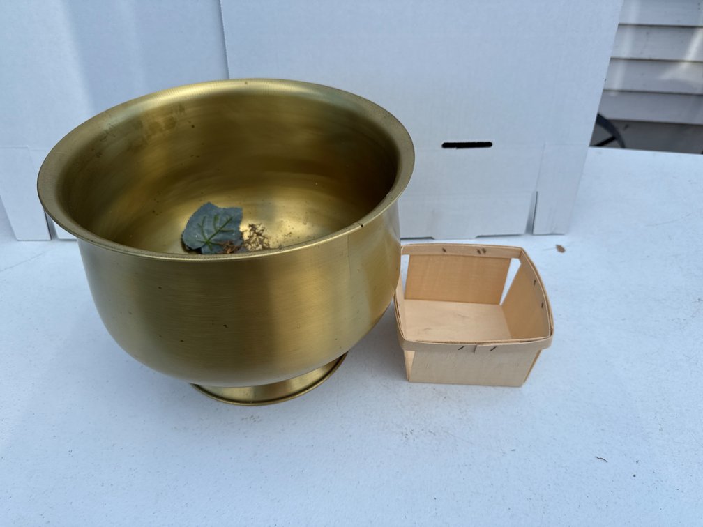 Metal Flower Pot, Container