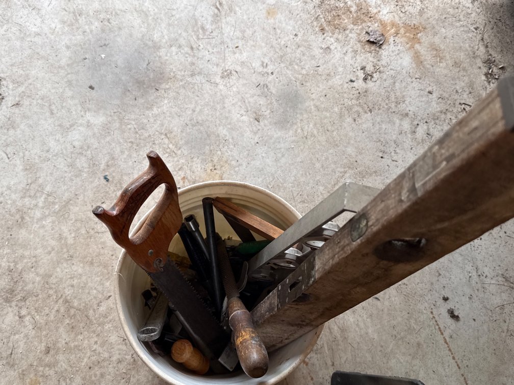 Pail with Tools