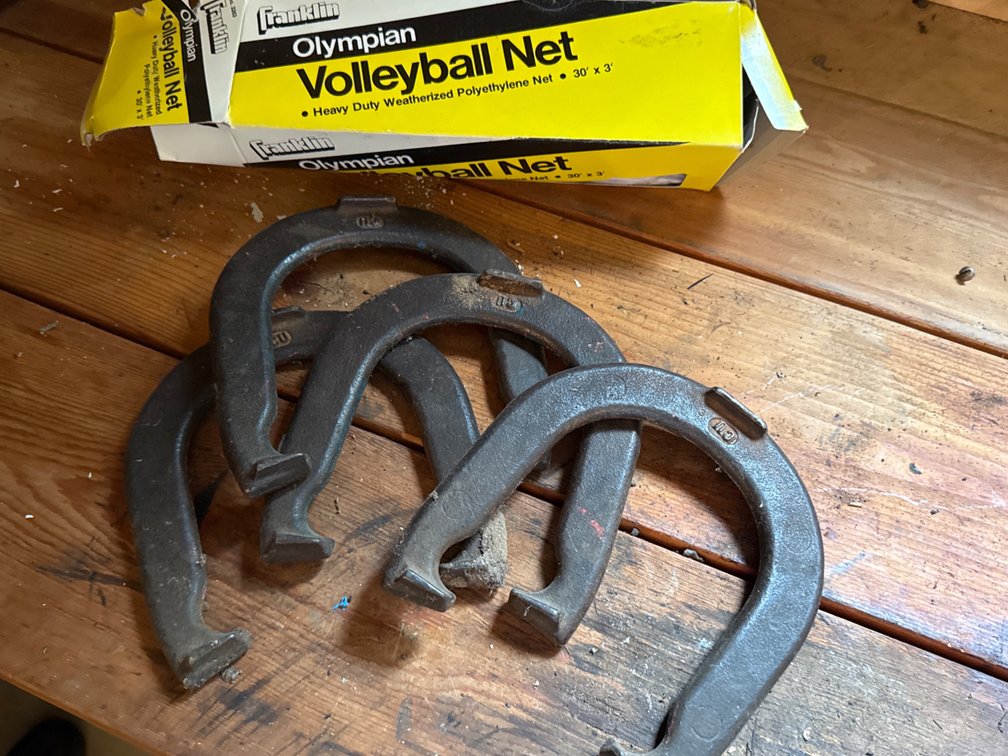 Volleyball Net, Horseshoes