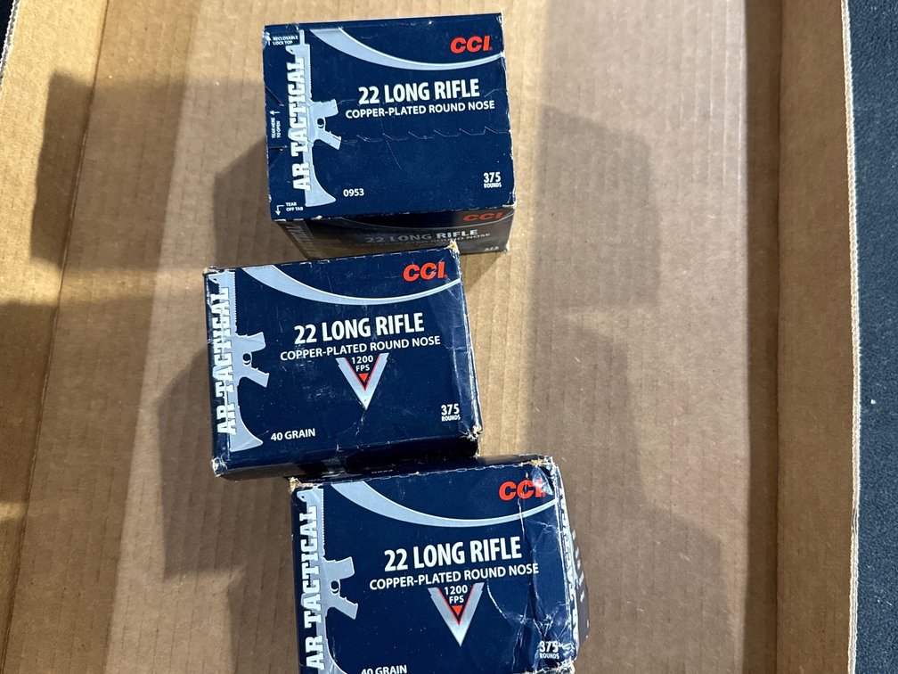 Ammunition- 22 Long Rifle