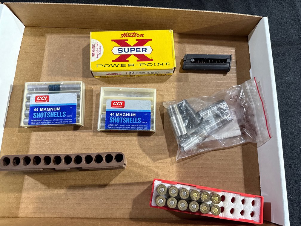 Ammunition- 32 And 44 And Choke Tubes for Shotgun