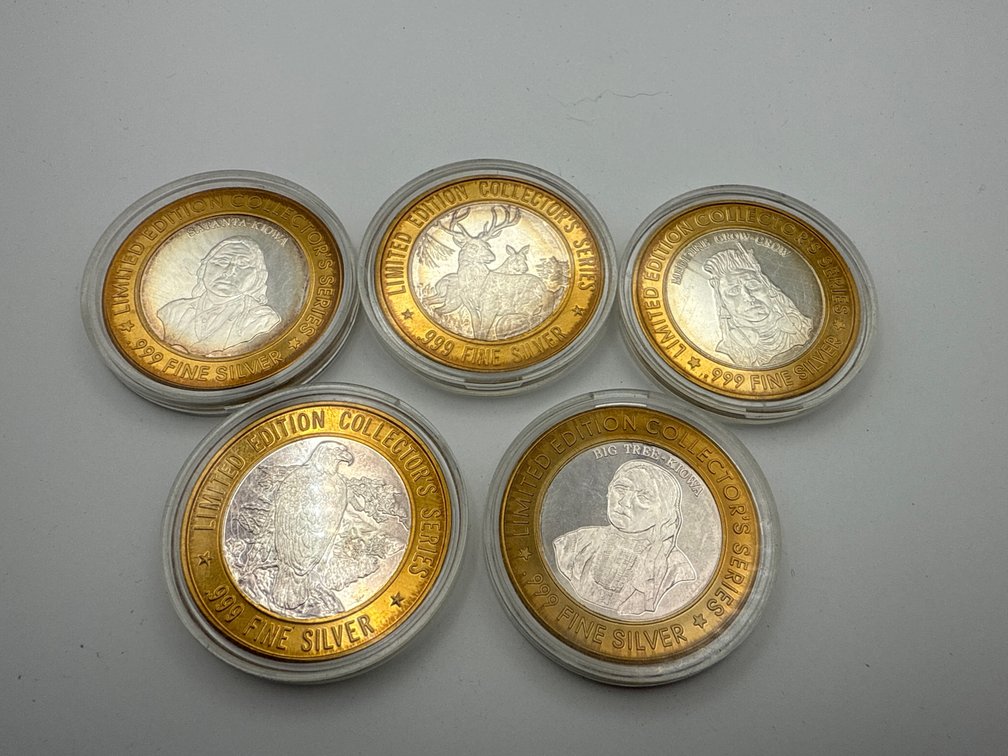 Limited Edition Collector’s Series .999 Fine Silver Token
