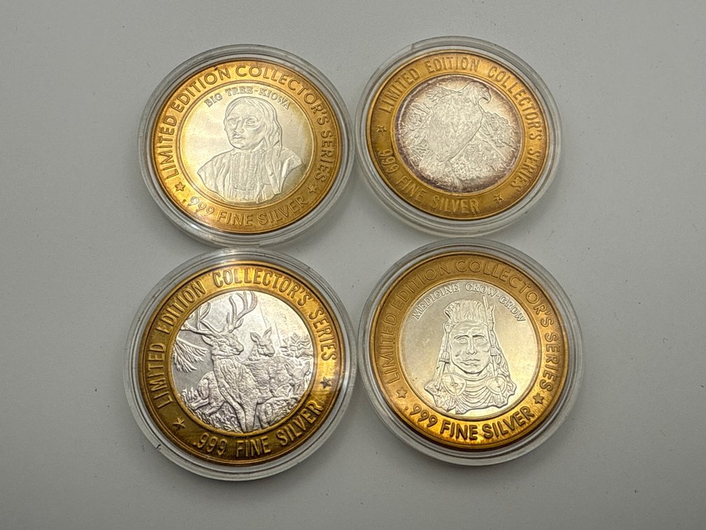 Limited Edition Collector’s Series .999 Silver Tokens