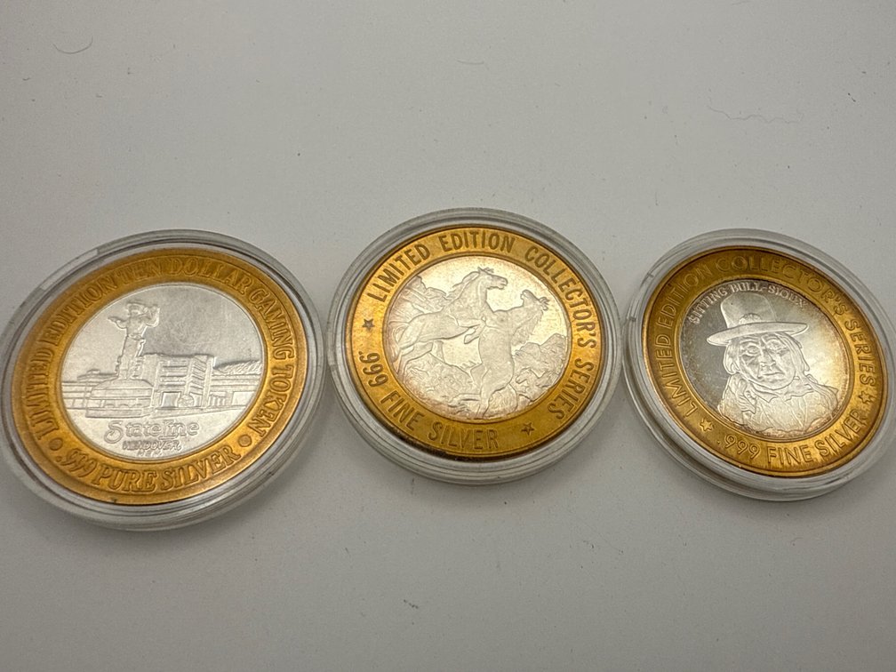 Limited Edition Collector’s Series.999 Fine Silver Tokens