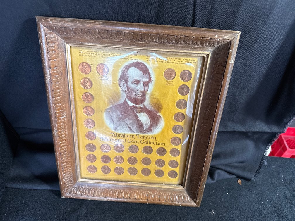 Abraham Lincoln Memorial Cent Collection