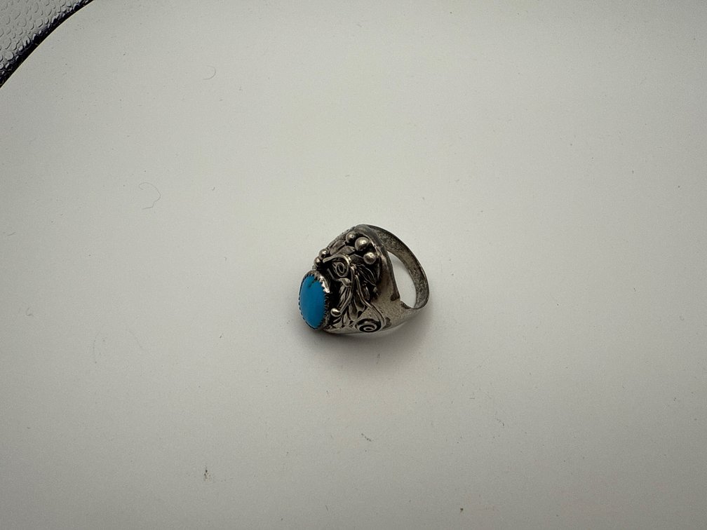 Men’s Sterling Turquoise Ring