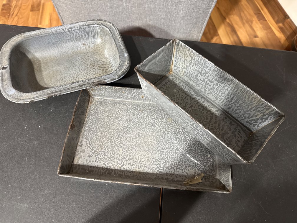 Gray Granite Pans