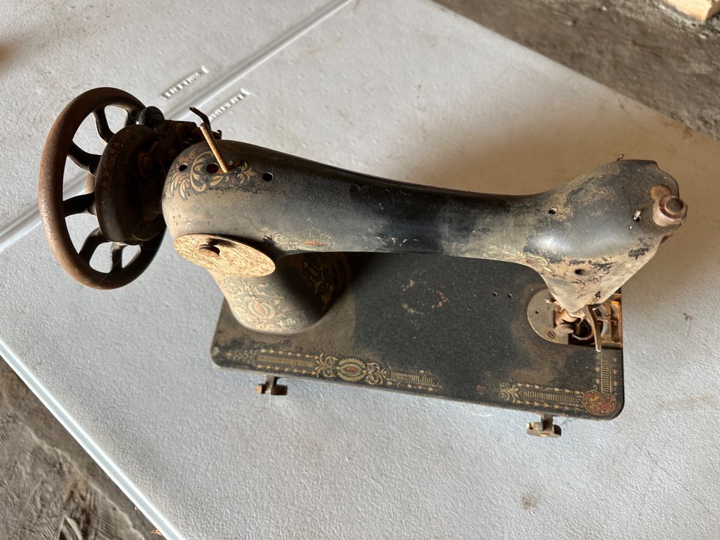 Old Singer Sewing Machine