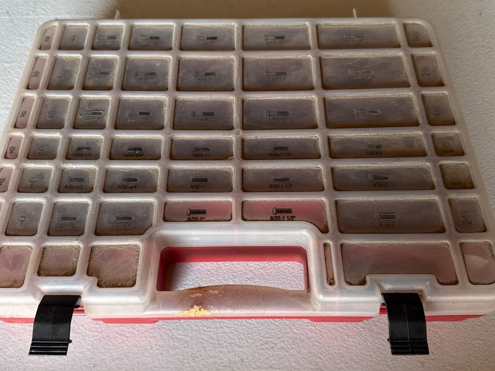 Hardware Organizer with Hardware
