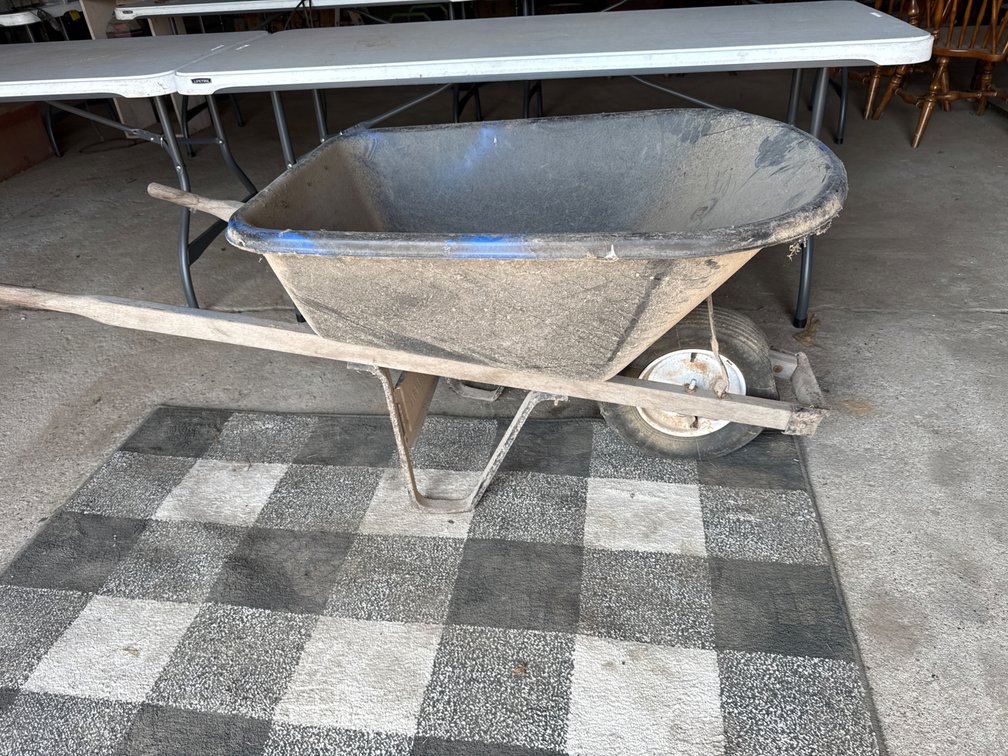 Wheel Barrow-Has Flat Tire