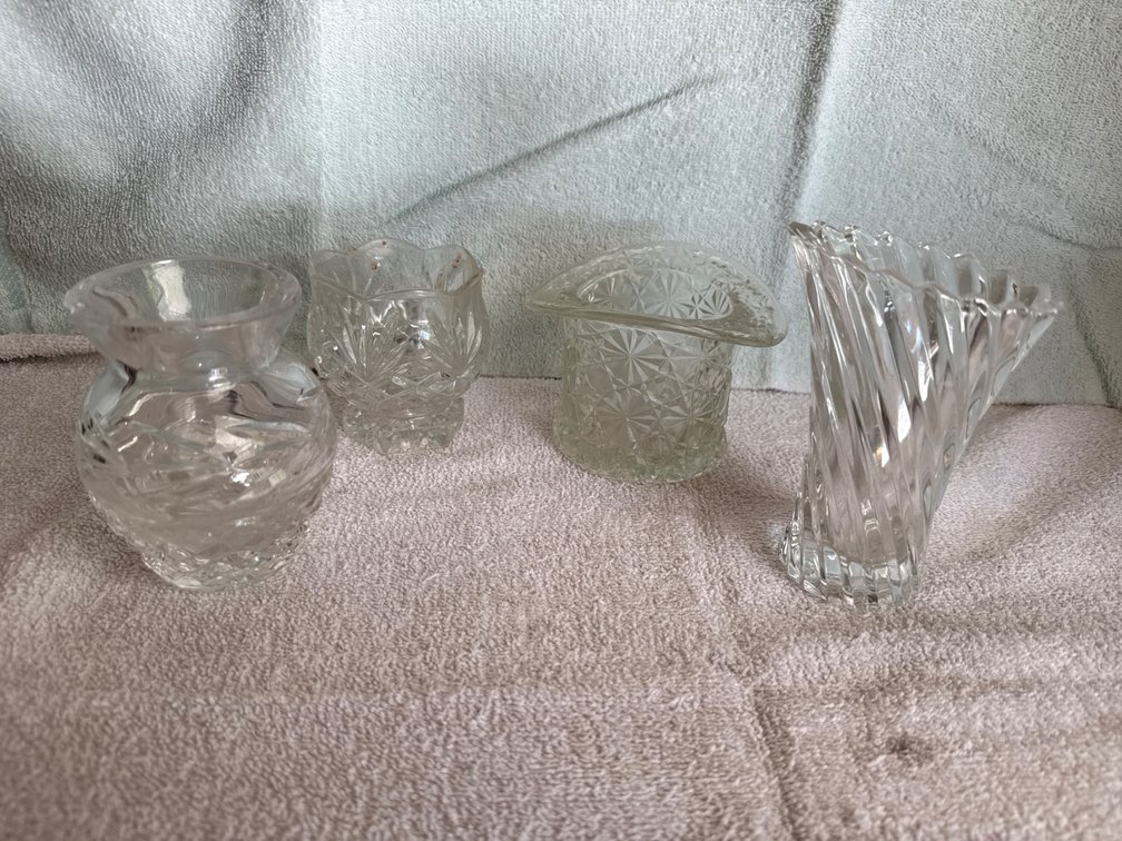 Clear Glass Vases
