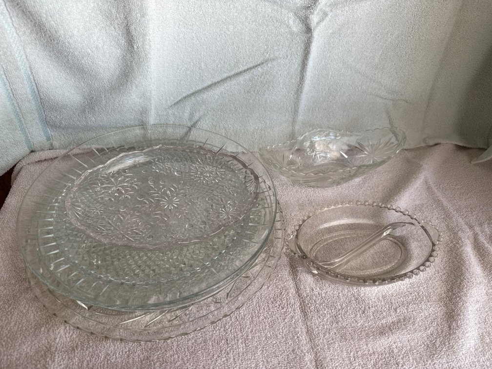 Glass Platters & Serving Dishes