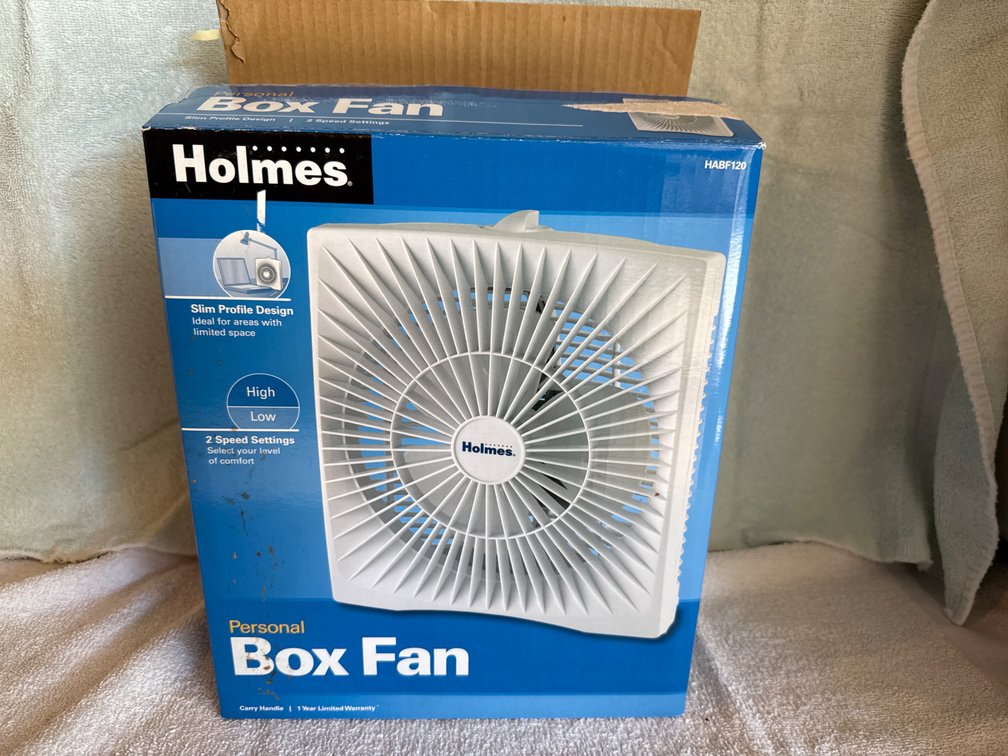 Holmes Carry Handle Personal Box Fan