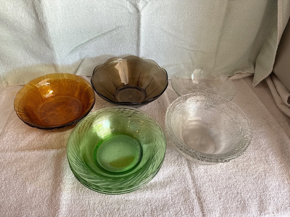 Glass Serving Bowls