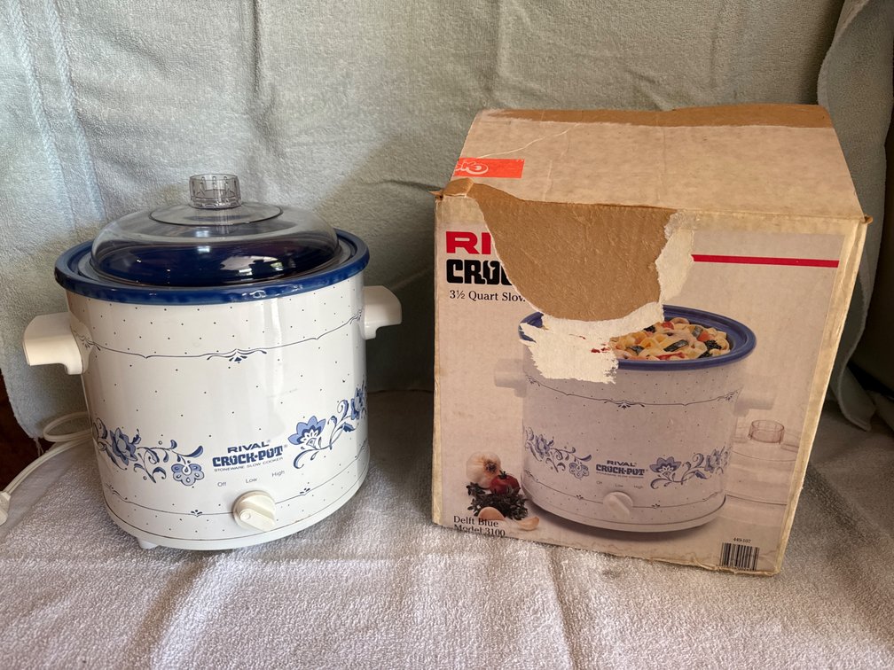 Rival 3 1/2 Quart Slow Cooker