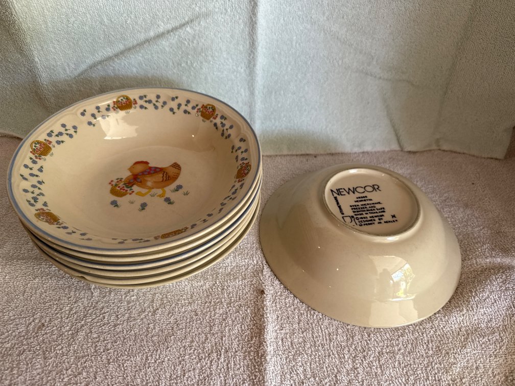 Newcor Stoneware Dishes