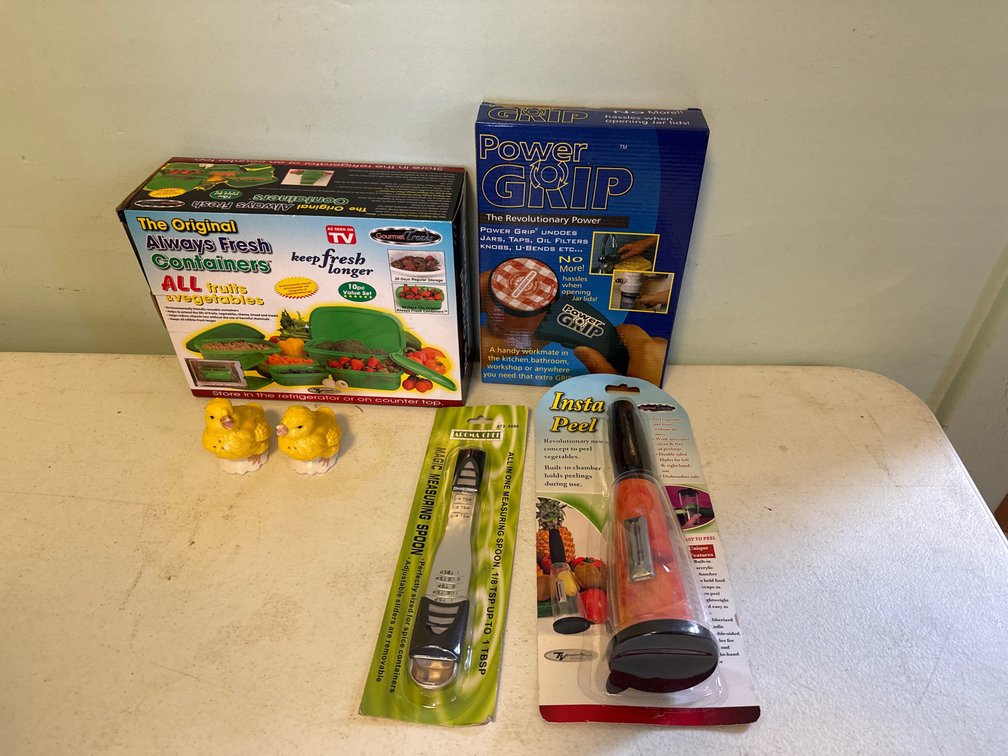 Stay Fresh Container, Power Grip, Insta Peel and More