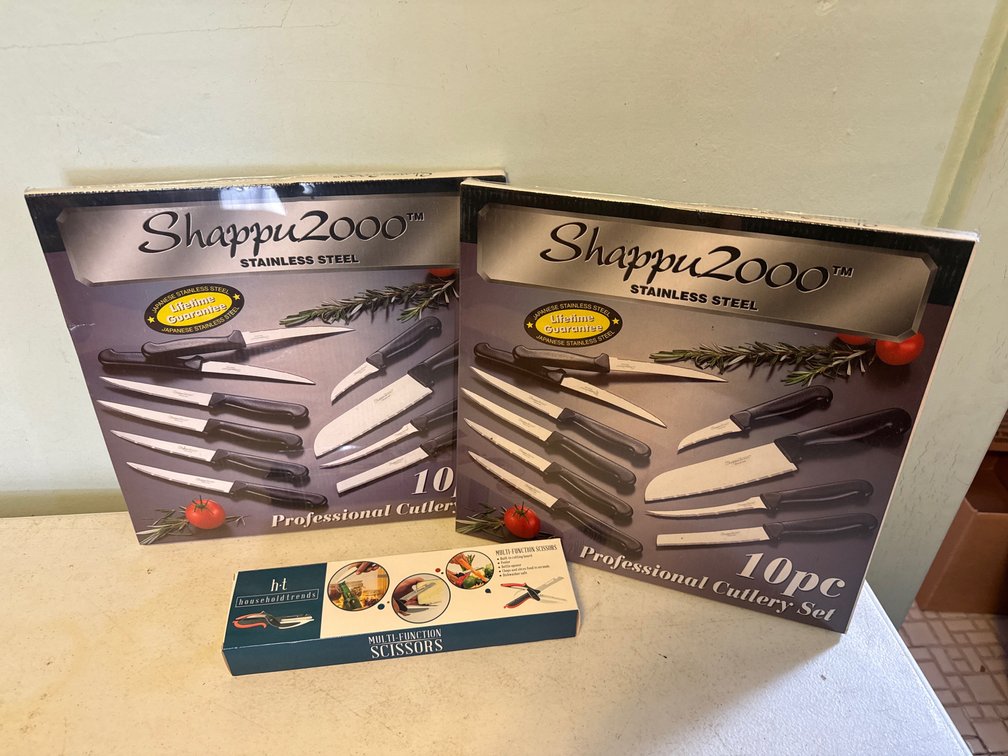 MultiFunction Scissors, Knife Sets