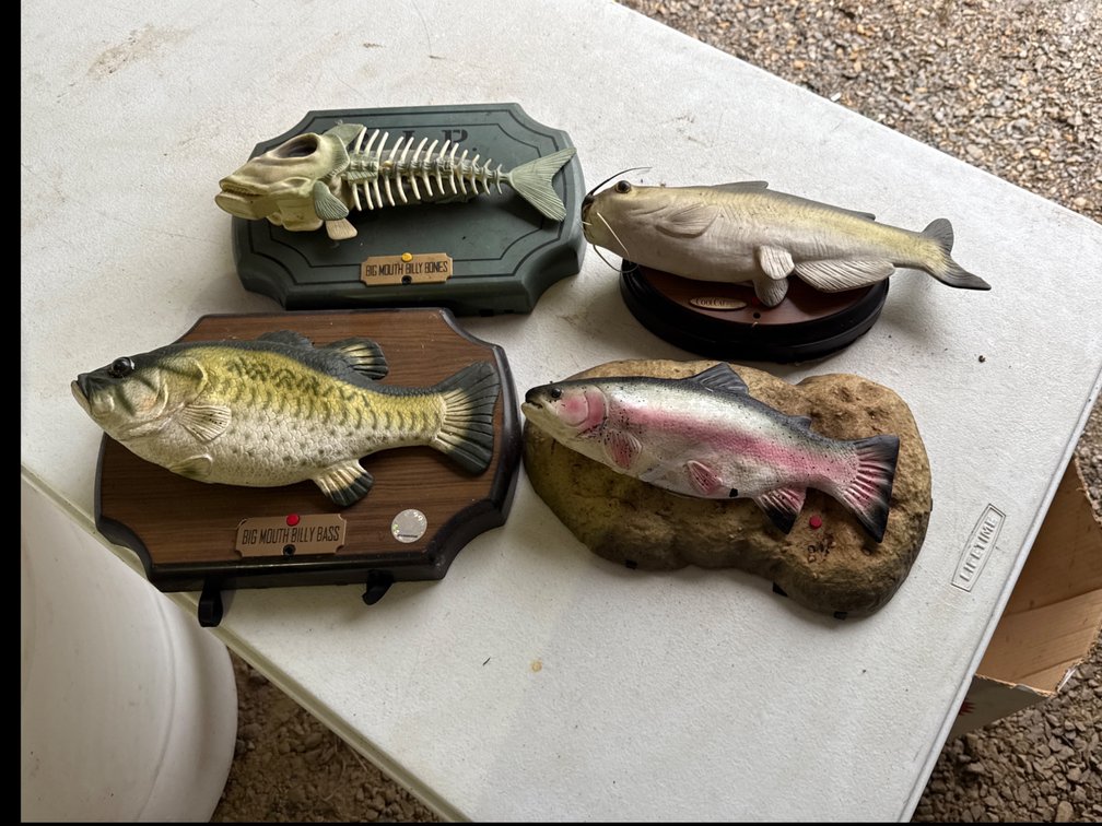 Big Mouth Billy Bass-Novelty Fish