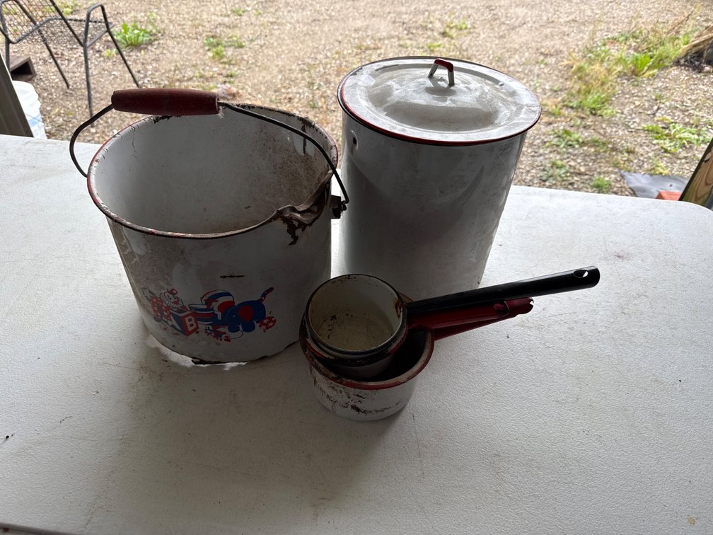 Enamel Ware Pieces
