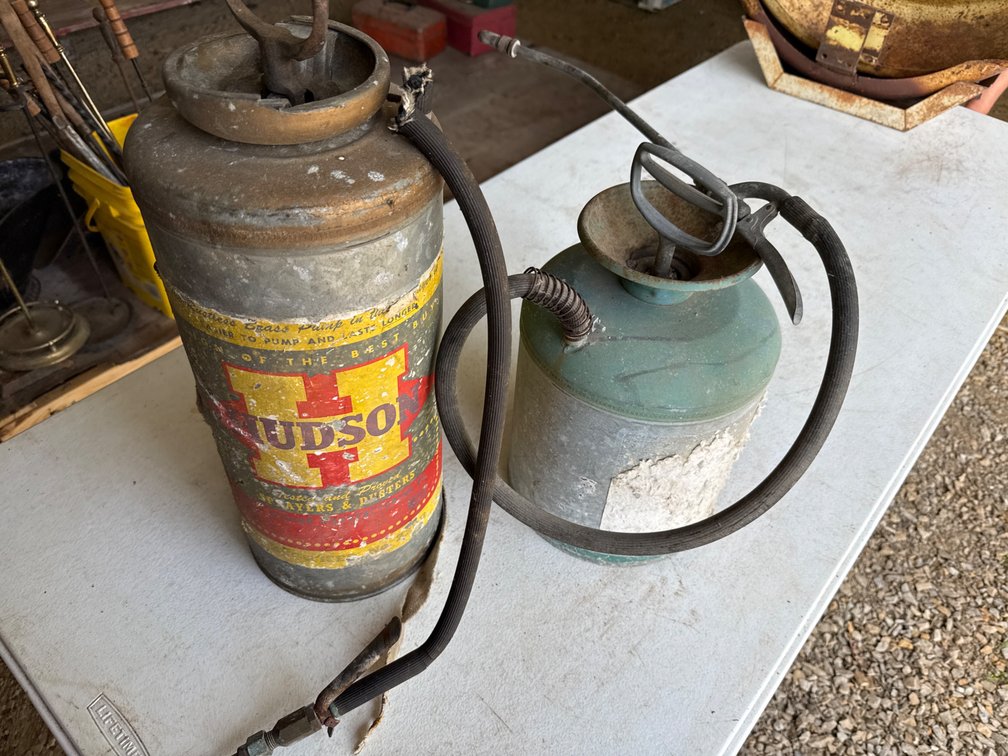 Vintage Metal Sprayers