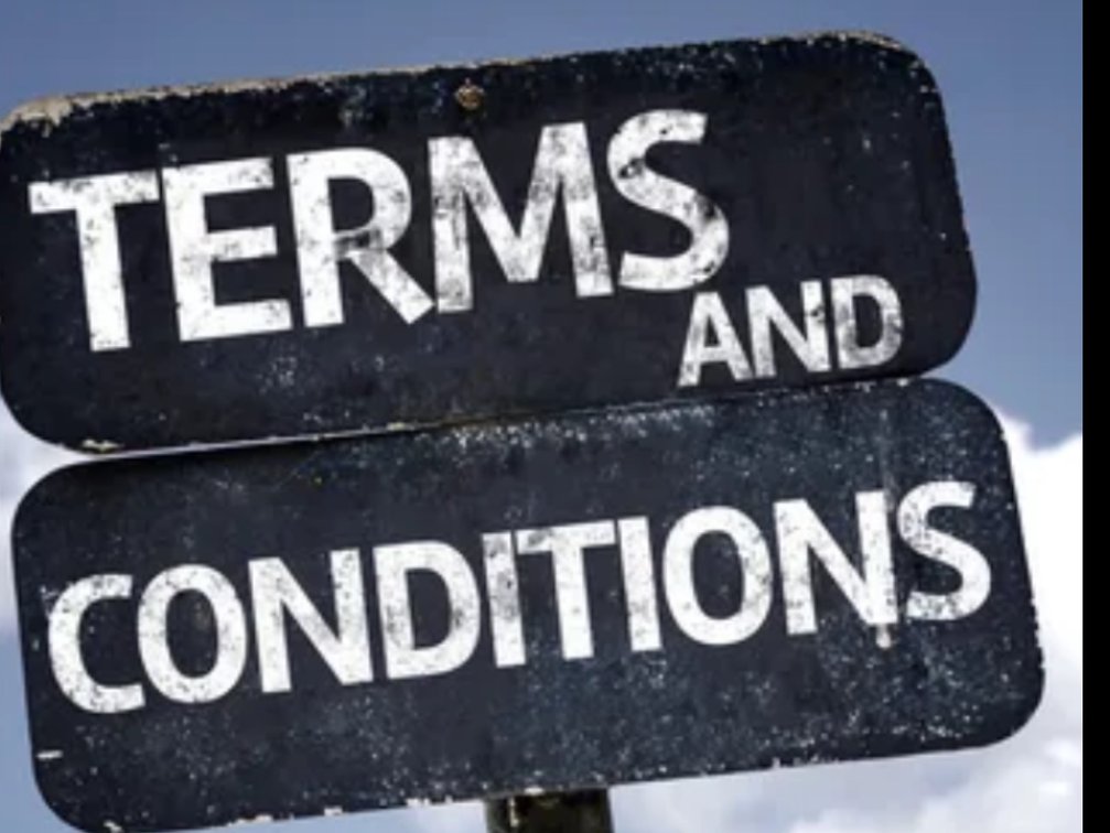 Terms and Conditions