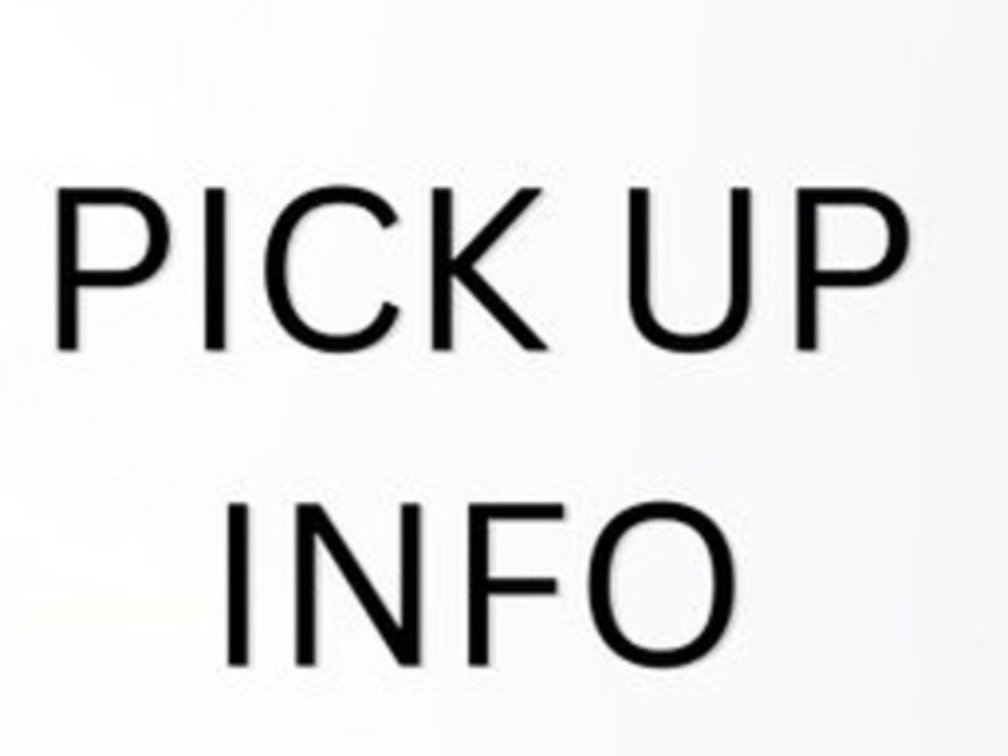 Pick Up Information