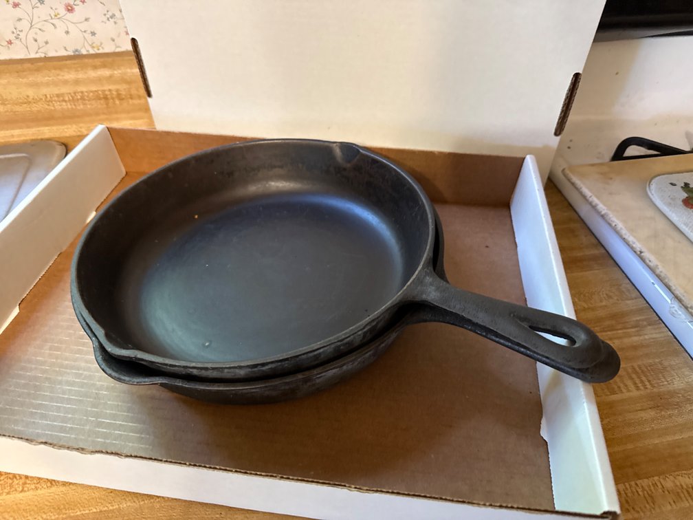 10-10.5” Cast Iron Skillets