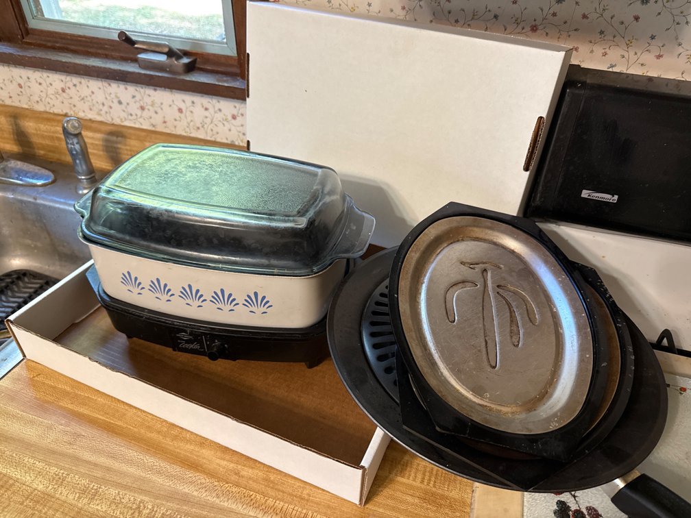 Stovetop Grill, Crock Pot, Steak Pans