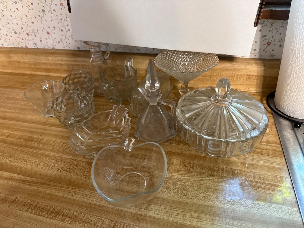 Glass Serving Pieces