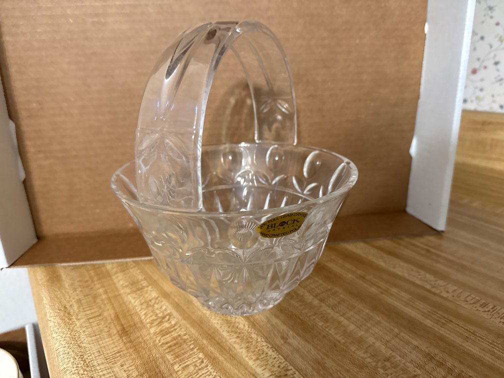 Lead Crystal Basket