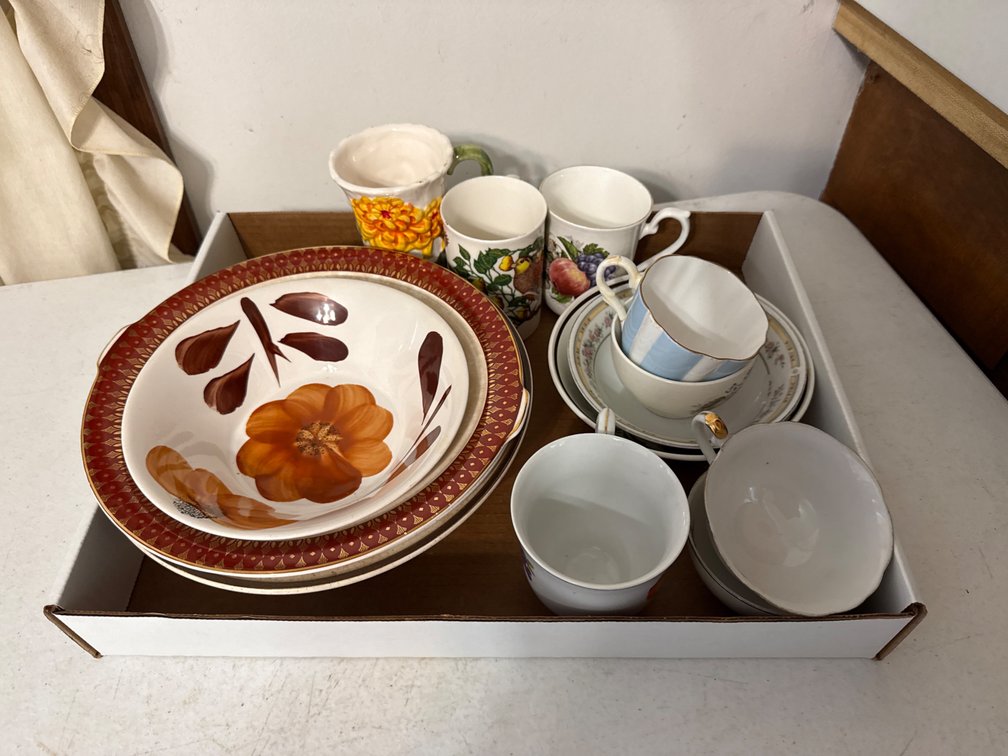 Decorative Bowls, Cups
