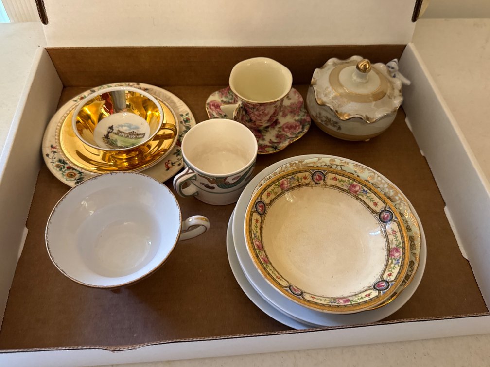 Tea Cups, Saucers