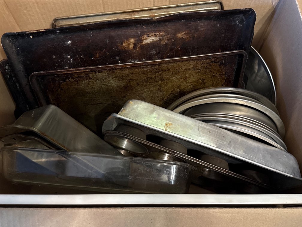 Box of Cake Pans