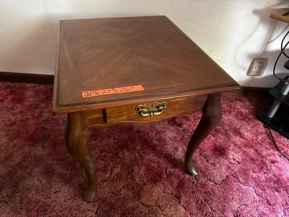 Square End Table