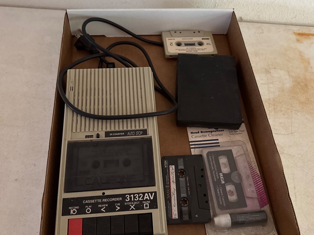 Old Cassette Player